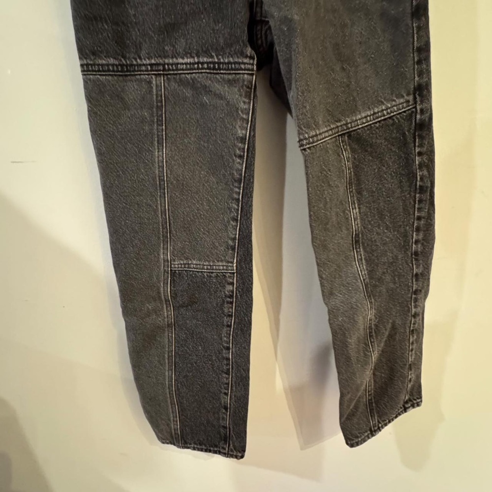 Patchwork Style High Rise Jeans - image 3